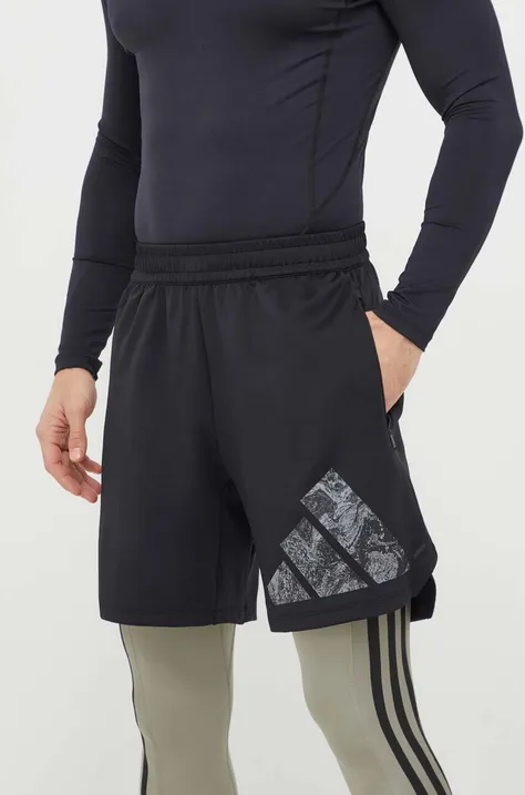 Kratke hlače za trening adidas Performance Training Essentials boja: crna