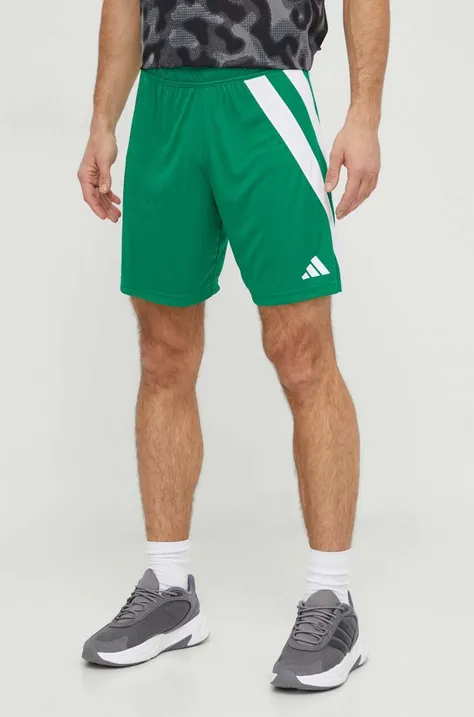 Kratke hlače za vadbo adidas Performance Fortore 23 zelena barva