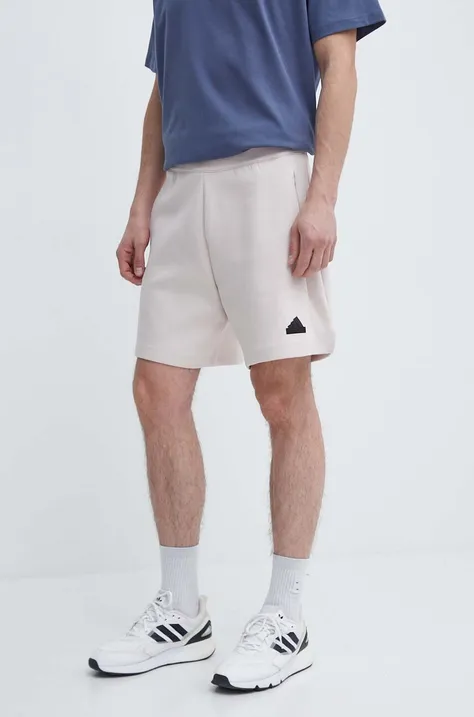 Kratke hlače adidas Z.N.E za muškarce, boja: bež, IR5239