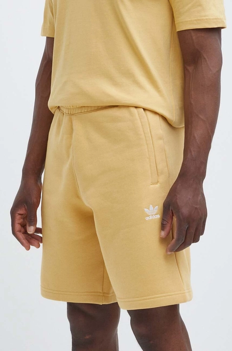 adidas Originals shorts men's yellow color IR7815