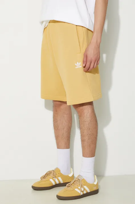 adidas Originals shorts men's yellow color IR7815