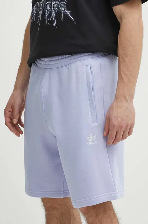 Kratke hlače adidas Originals moške, vijolična barva, IR7816