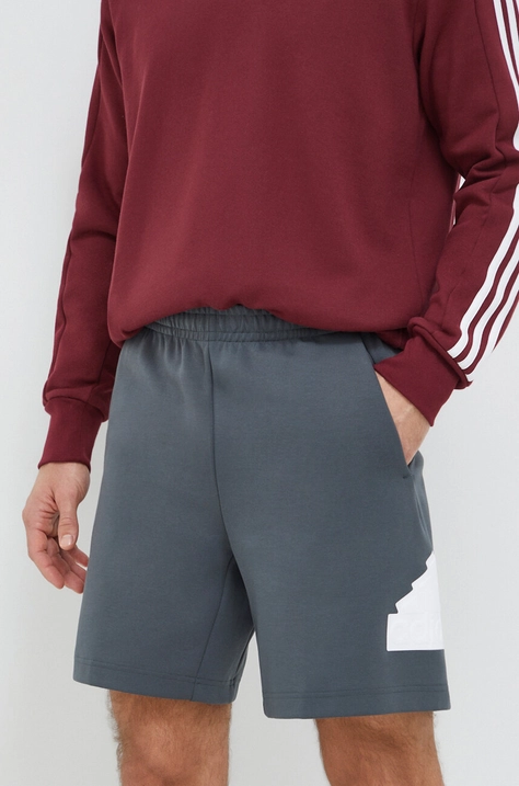 adidas rövidnadrág szürke, férfi, IR9168