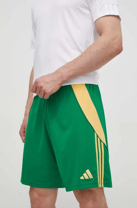 Tréningové šortky adidas Performance Tiro24 zelená farba, IT2414