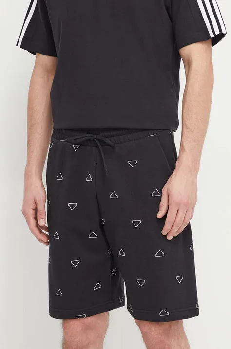 Kratke hlače adidas za muškarce, boja: crna IV9360