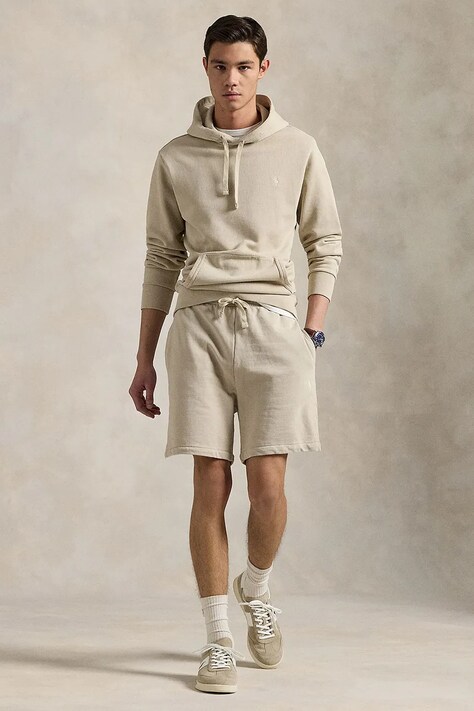 Polo Ralph Lauren szorty bawełniane kolor szary 710934602