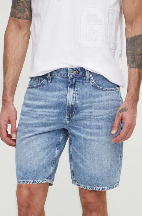 Guess pantaloni scurti jeans barbati