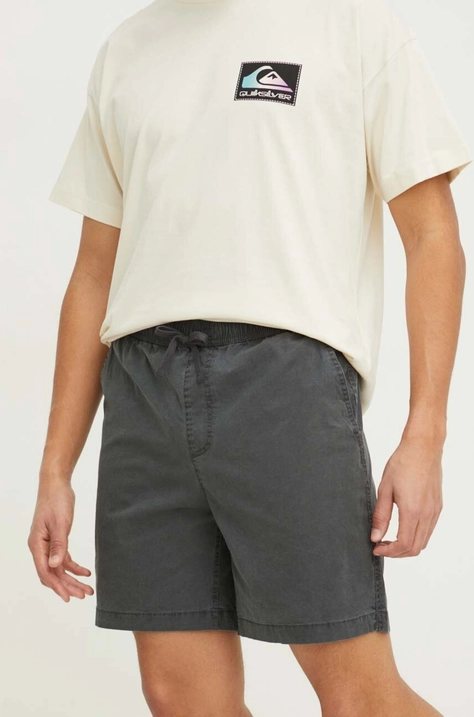 Quiksilver pantaloni scurti barbati, culoarea gri