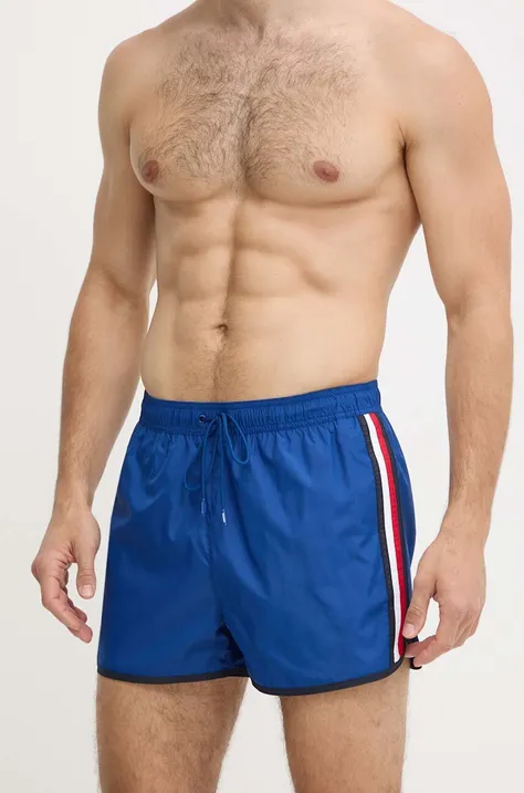 Kratke hlače za kupanje Tommy Hilfiger za muškarce, boja: tamno plava, UM0UM03217