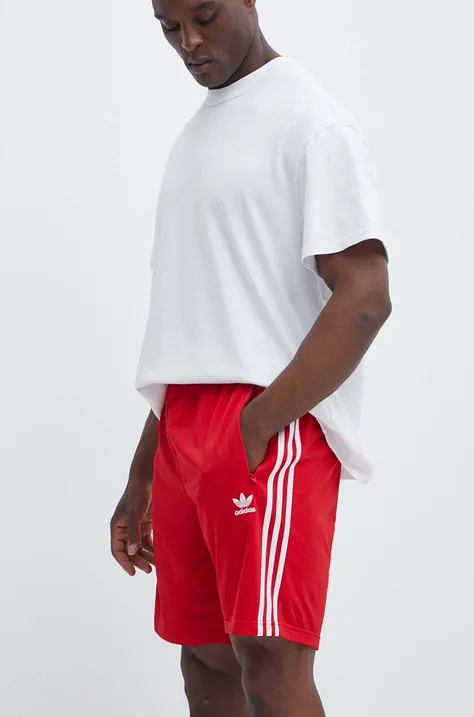 Kratke hlače adidas Originals za muškarce, boja: crvena, IM9421