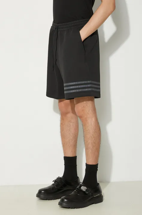 adidas Originals pantaloni scurți barbati, culoarea negru, IR9430