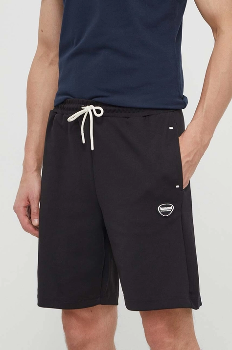 Hummel rövidnadrág hmlLGC KAI SHORTS fekete, férfi, 223988