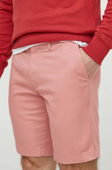 Kratke hlače Tommy Hilfiger za muškarce, boja: ružičasta