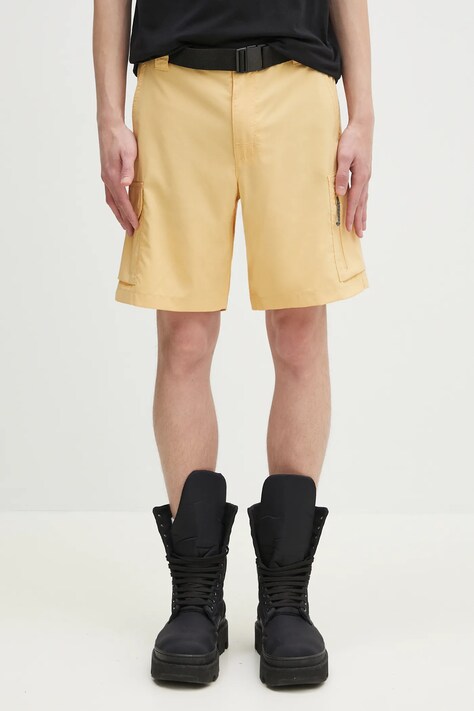 Columbia pantaloni scurți sport Silver Ridge Utility bărbați, culoarea negru, 2030744
