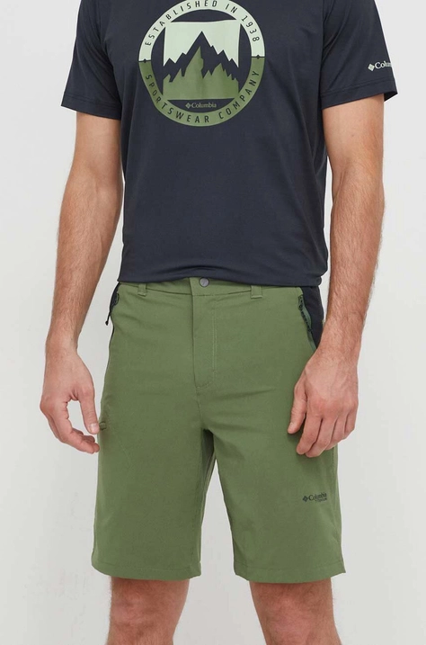 Шорти outdoor Columbia Triple Canyon Short II колір зелений