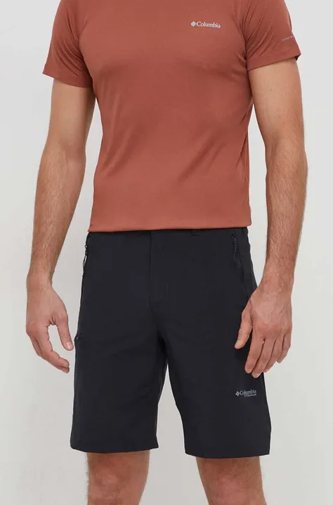 Kratke outdoor hlače Columbia Triple Canyon Short II boja: crna