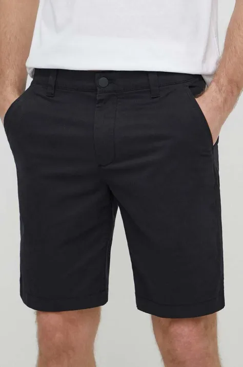 Calvin Klein Jeans pantaloni scurți bărbați, culoarea negru, J30J325139