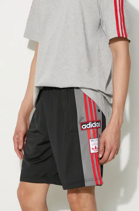 Kratke hlače adidas Originals za muškarce, boja: crna, IM9446