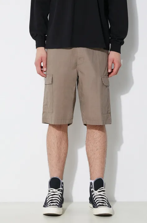 Carhartt WIP cotton shorts Aviation beige color I028245.1YJ02