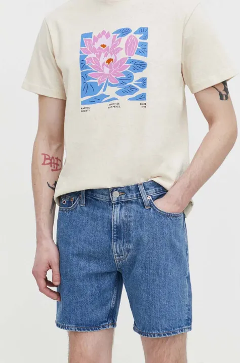 Traper kratke hlače Tommy Jeans za muškarce, DM0DM18800