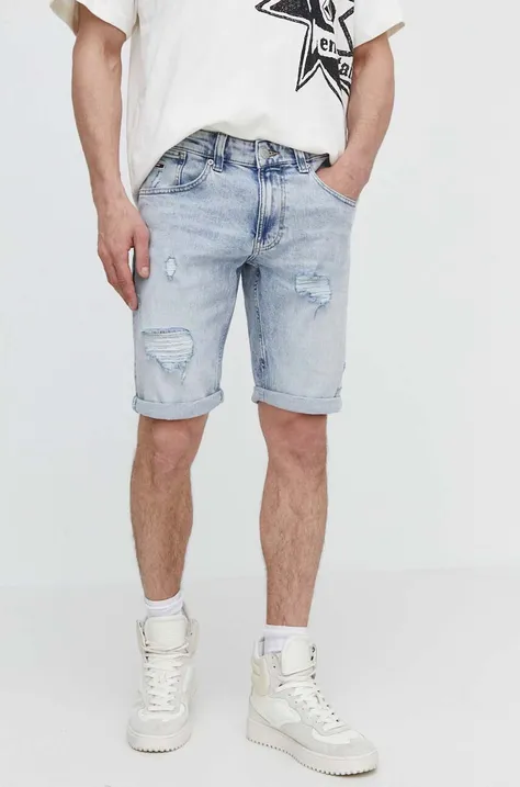 Traper kratke hlače Tommy Jeans za muškarce, DM0DM18796
