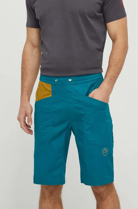Kratke hlače LA Sportiva Bleauser za muškarce, boja: zelena, N62733732