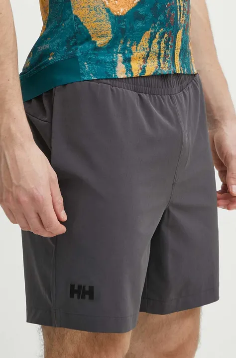 Outdoorové šortky Helly Hansen Roam šedá barva