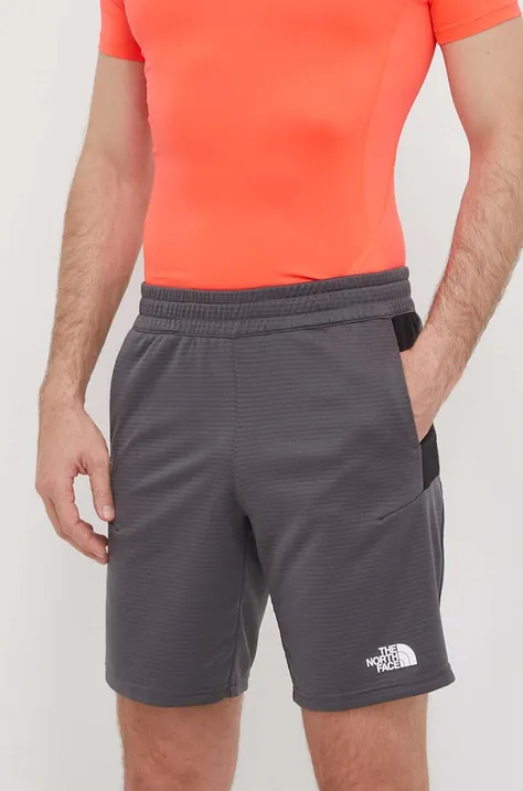 Športne kratke hlače The North Face Mountain Athletics moške, siva barva, NF0A87J4WUO1