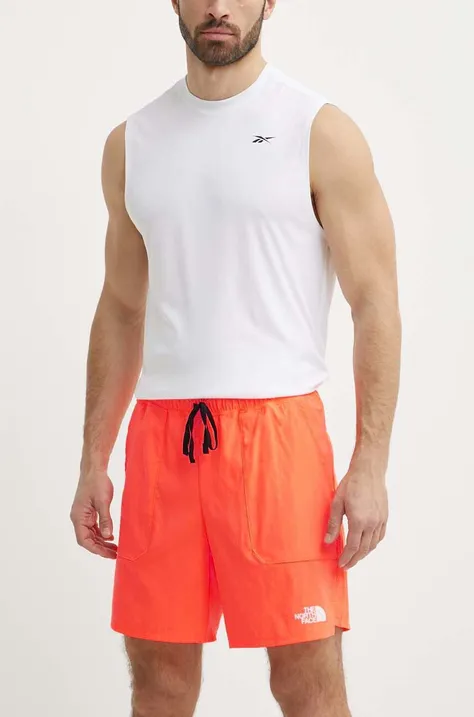 Sportovní šortky The North Face Sunriser pánské, oranžová barva, NF0A88S9QI41