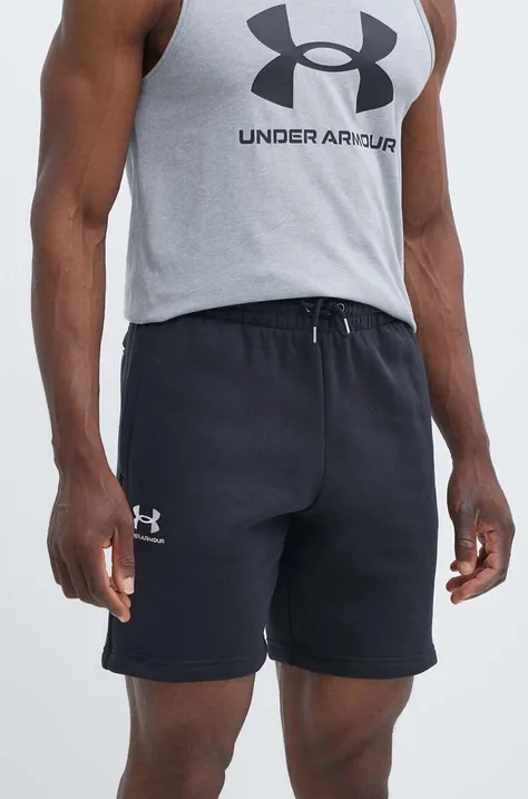 Under Armour pantaloni scurti barbati, culoarea negru