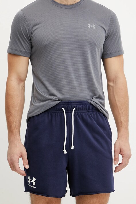 Under Armour pantaloni scurți de antrenament Rival culoarea negru, 1382427