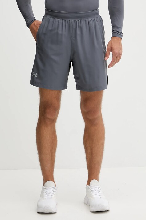 Къс панталон за бягане Under Armour Launch в черно