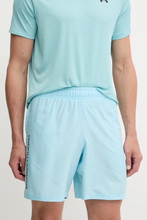 Tréninkové šortky Under Armour Tech modrá barva, 1383356