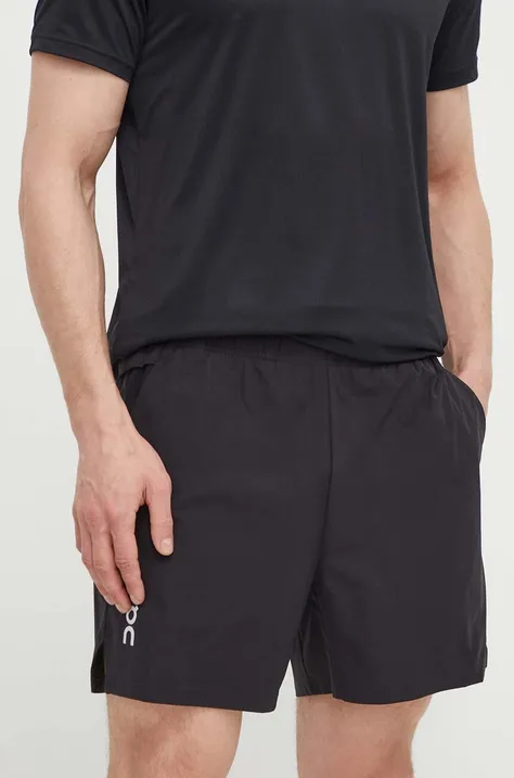 Běžecké šortky On-running Essential černá barva