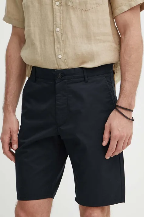 Pamučne kratke hlače Gant boja: crna