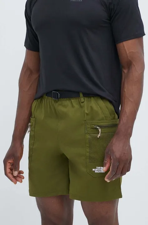 Kratke outdoor hlače The North Face Class V Pathfinder boja: zelena, NF0A86QJPIB1