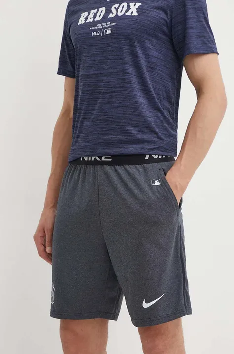 Kratke hlače Nike New York Yankees za muškarce, boja: siva