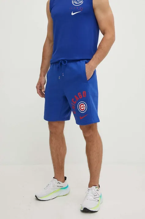 Nike pantaloncini Chicago Cubs uomo colore blu