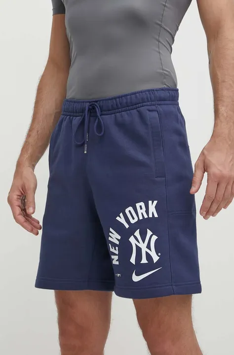 Nike szorty New York Yankees męskie kolor niebieski