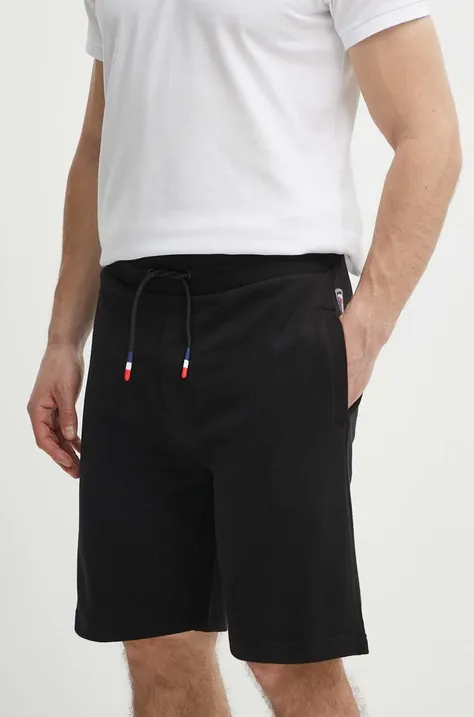 Bombažne kratke hlače Rossignol črna barva, RLKMP21