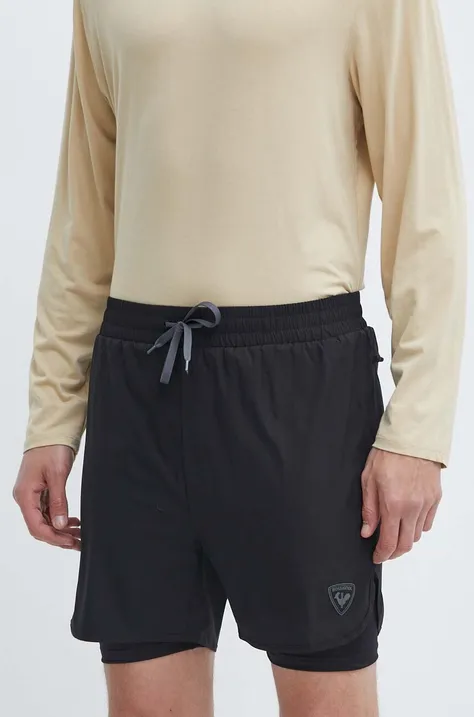 Kratke outdoor hlače Rossignol Active boja: crna, RLMMP47