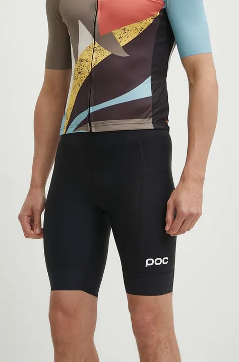 Biciklističke kratke hlače POC Air Indoor boja: crna