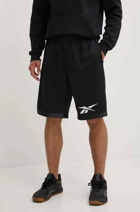 Tréninkové šortky Reebok Classic Basketball černá barva, 100063767