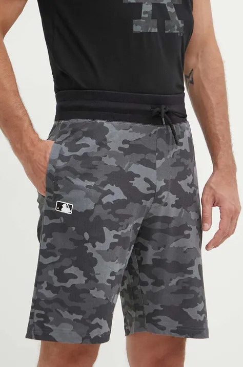 47 brand pantaloncini in cotone MLB Los Angeles Dodgers colore grigio BB012PMTYAH608512CC