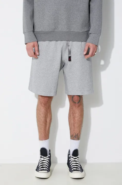 Gramicci cotton shorts Classic Gramicci Sweatshort gray color G4SU.P147