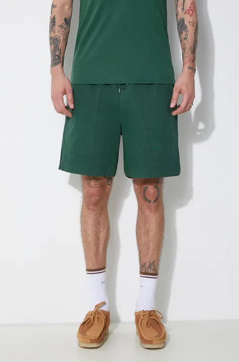 Filson pantaloncini Granite Mountain uomo colore verde FMSHO0012
