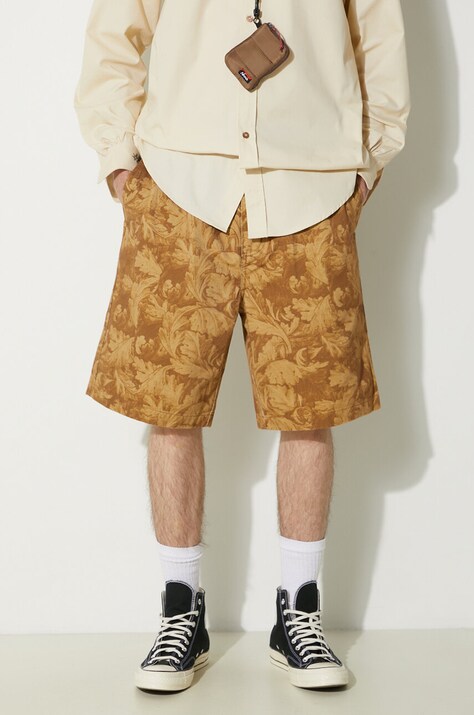 Bavlnené šortky thisisneverthat Beach Short žltá farba, TN241WSOKS01