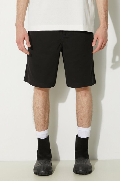 Bavlnené šortky thisisneverthat Beach Short čierna farba, TN241WSOKS01