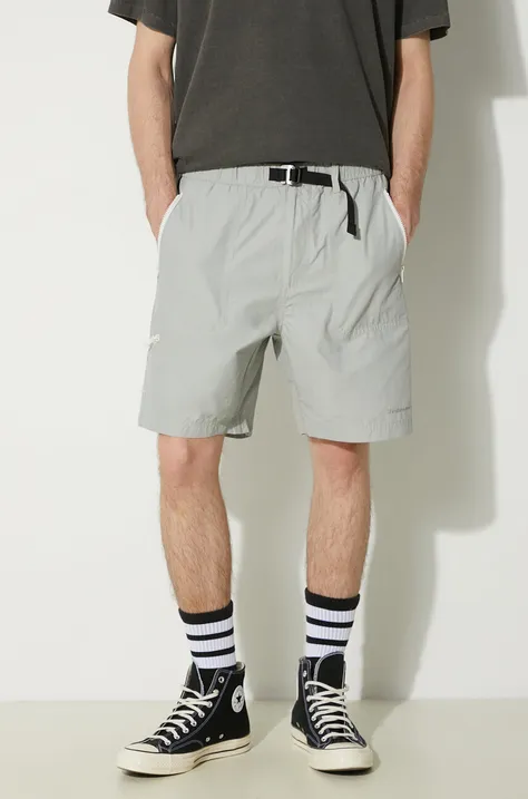 Kratke hlače thisisneverthat Hiking Short za muškarce, boja: siva, TN241WSOOS02