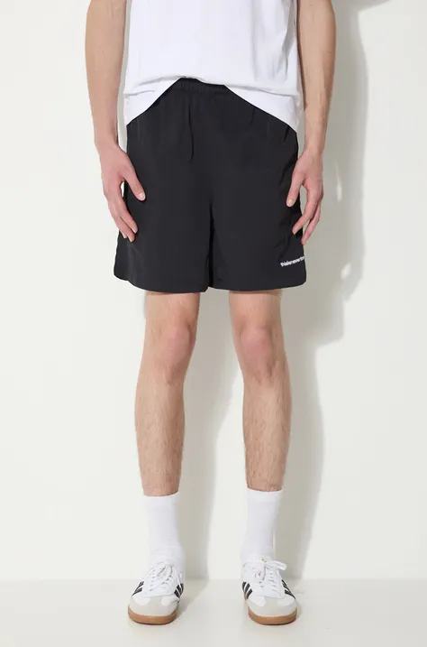 thisisneverthat pantaloni scurti Jogging Short - UPDATED barbati, culoarea negru, TN241WSONS04